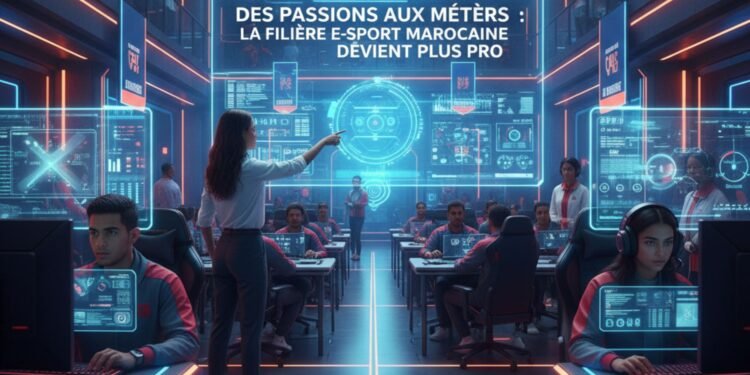 Des passions aux métiers : la filière e-sport marocaine devient plus pro