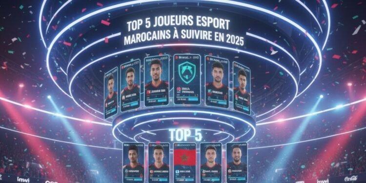 Top 5 des joueurs e-sport marocains à suivre en 2025