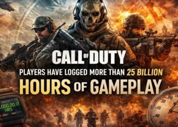 Call of Duty players have logged more than 25 Billion hours of gameplay