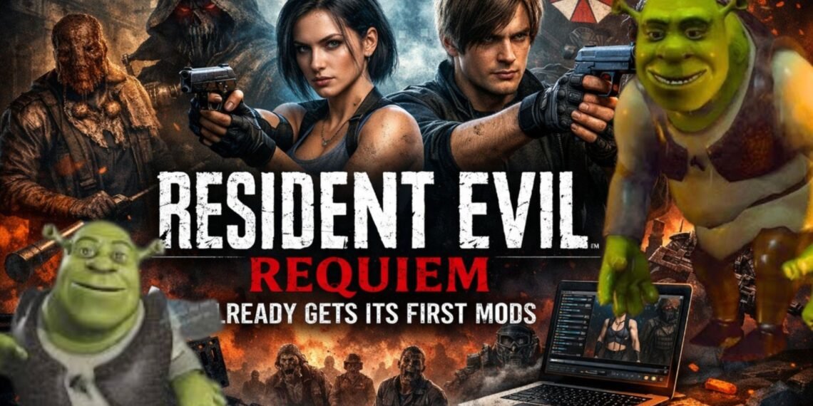 Resident Evil Requiem already gets its first mods